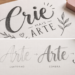 Processo de criação de lettering do esboço ao resultado final